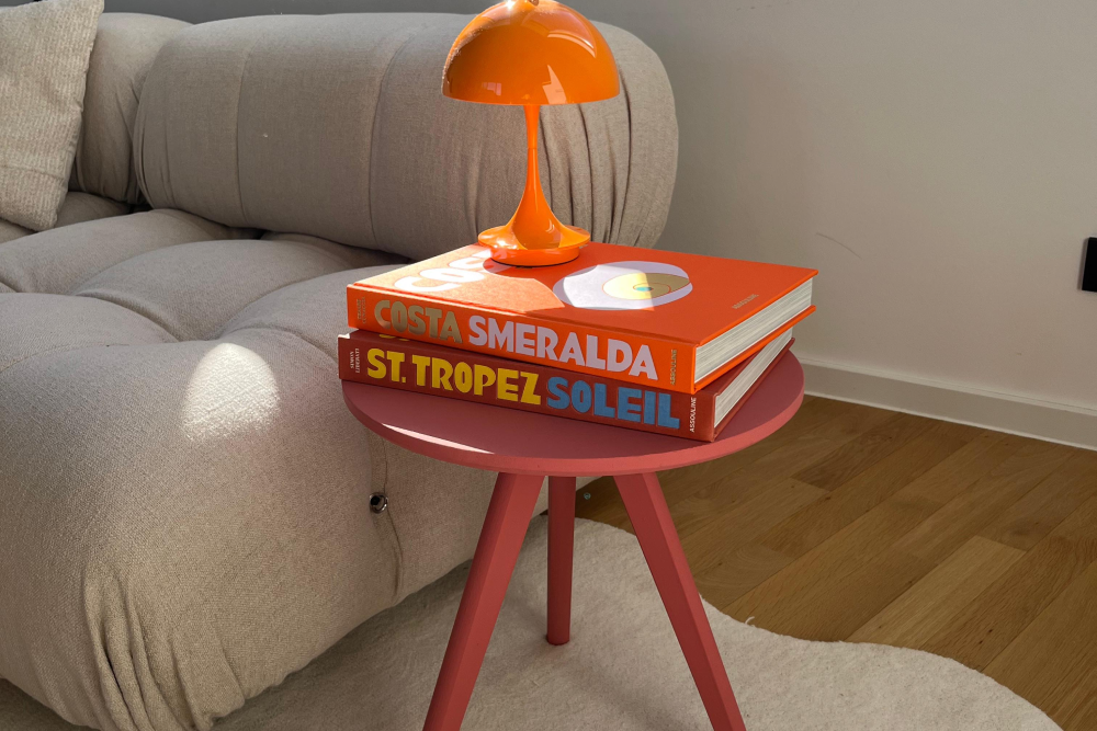 Farbklecks fürs Wohnzimmer