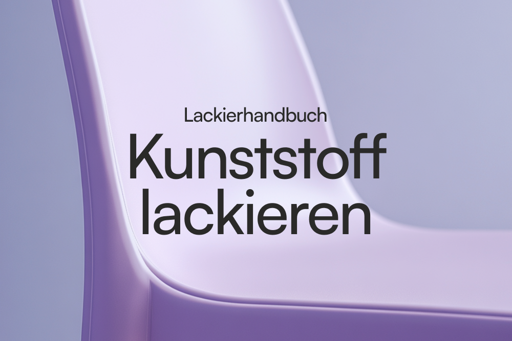Lackierhandbuch – Kunststoff lackieren